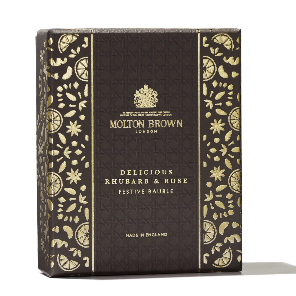 Molton Brown - Delicious Rhubarb & Rose Bath & Shower Gel - Festive Bauble