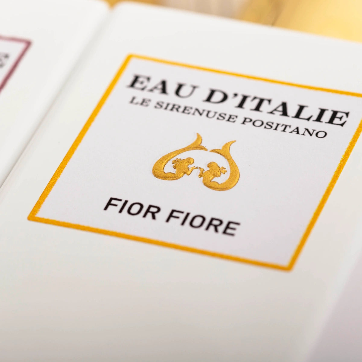 Eau d'Italie - Fior Fiore