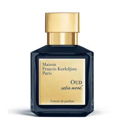 Maison Francis Kurkdjian Paris - OUD satin mood - Extrait de Parfum in elegantem dunkelblauem Flakon mit goldfarbenem Verschluss