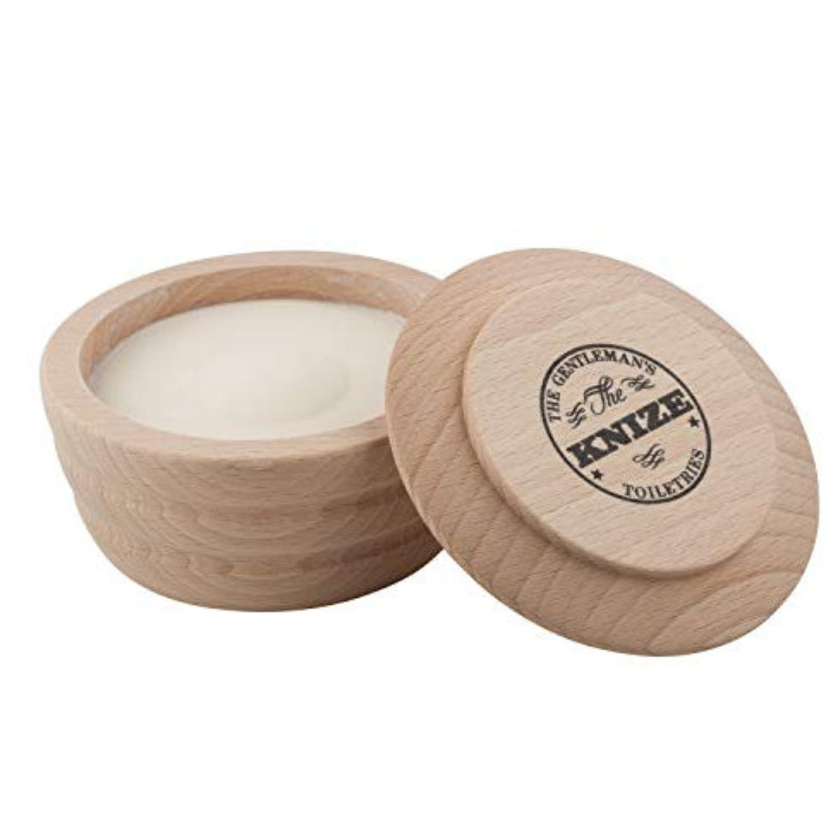 Knize - Knize Ten - Shaving soap in a beech wood bowl