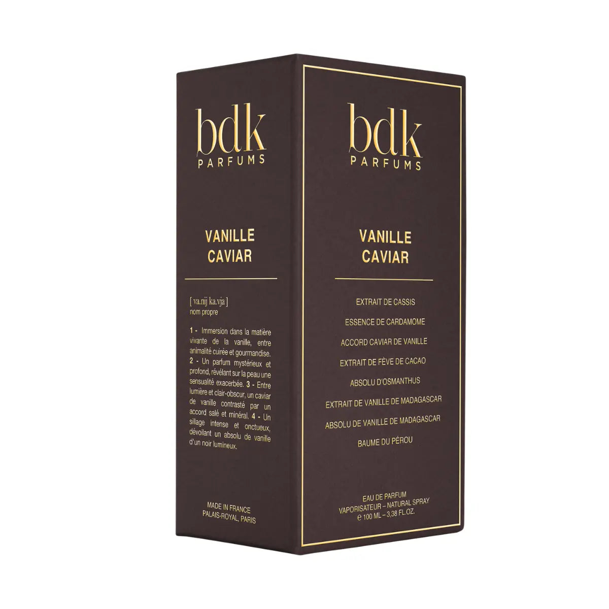 bdk Parfums - Collection Matières - Vanille Caviar