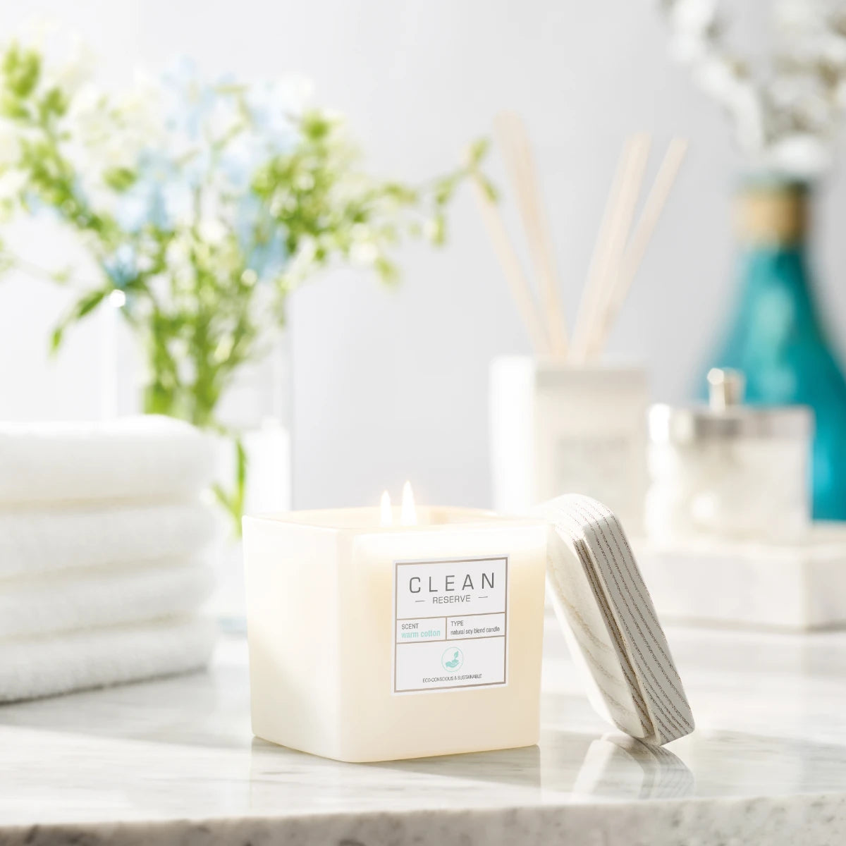 Clean Reserve - Warm Cotton - Duftkerze