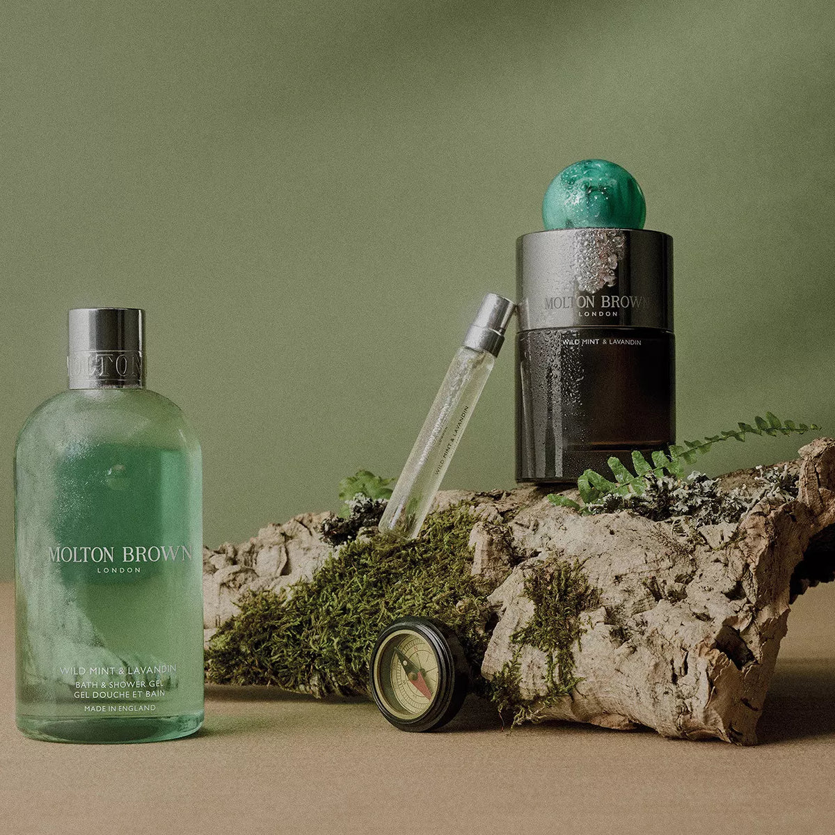 Molton Brown - Wild Mint & Lavandin - Bath & Showerge