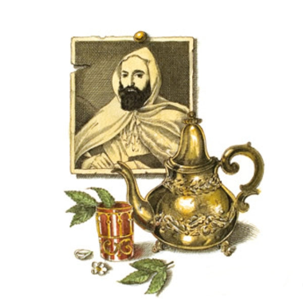 Trudon - Abd el Kader - Duftkerze mit würzigen Noten von Ingwer, Tee, Tabak und frischer Minze in orientalischem Stil