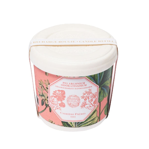 Carrière Frères - Geranium - Pelargonium Odoratissimum - Duftkerze Refill
