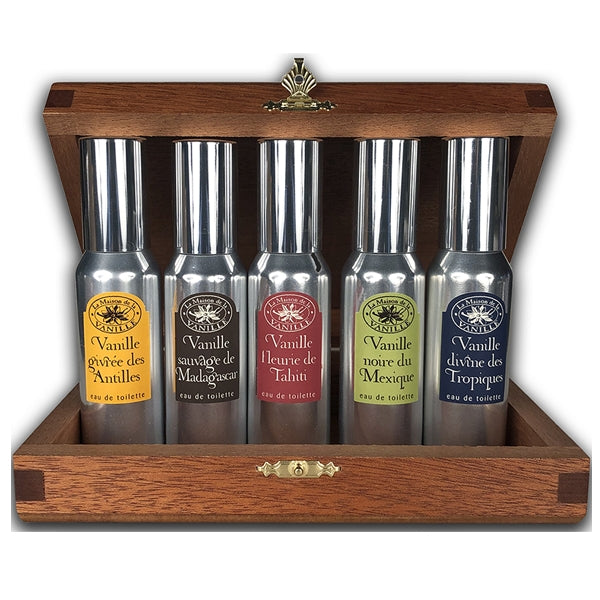 Maison de la Vanille - Wooden Box - Set - EDT 