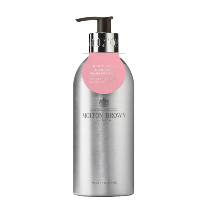 Molton Brown - Delicious Rhubarb & Rose Bath & Shower Gel - Infinite Bottle