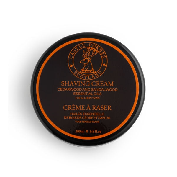 Castle Forbes - Cedarwood and Sandalwood Shaving Cream